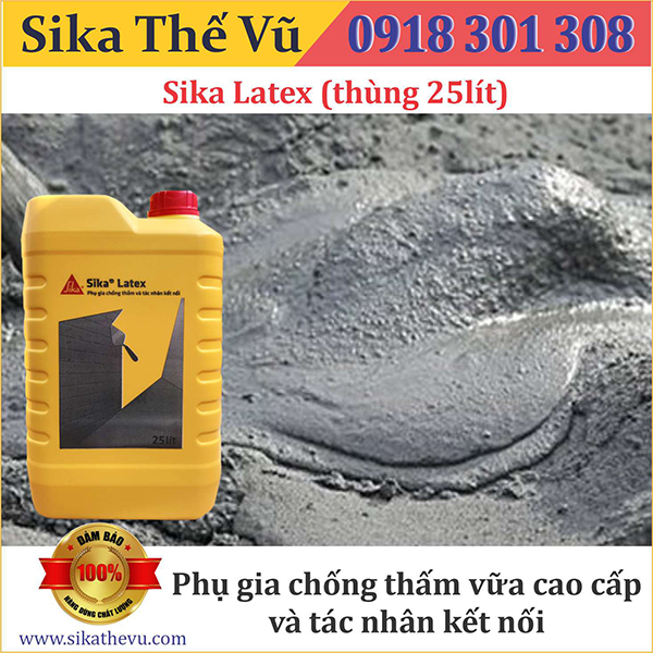 Sika Latex (thùng 25 lít)